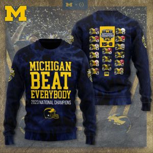 Michigan Wolverines Football 3D Apparel - TANTN 4304