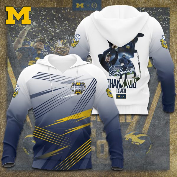 Michigan Wolverines Football 3D Apparel - TANTN 4329