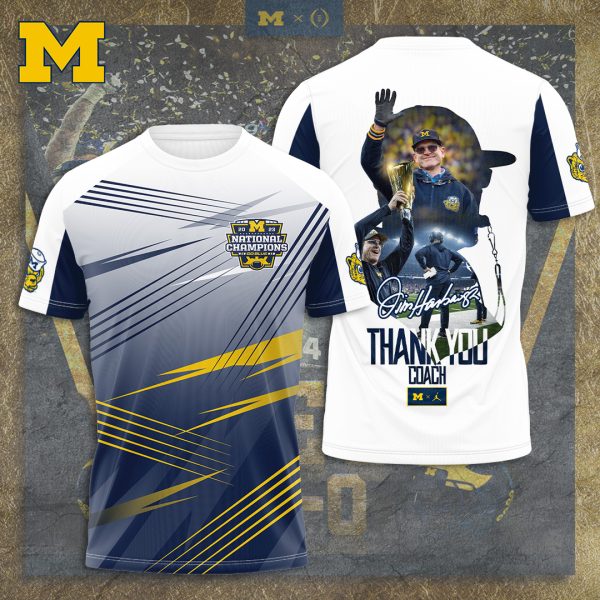 Michigan Wolverines Football 3D Apparel - TANTN 4329