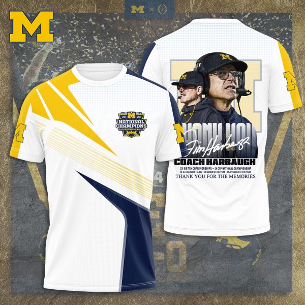 Michigan Wolverines Football 3D Apparel - TANTN 4330