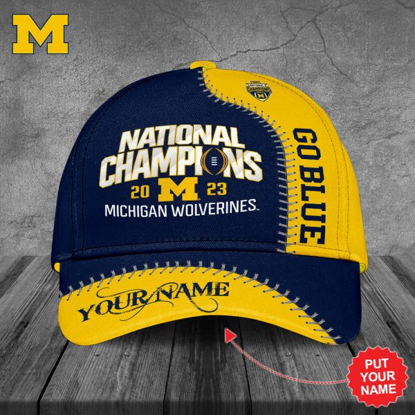 Personalized Michigan Wolverines Football Classic Cap - TANTN 4165