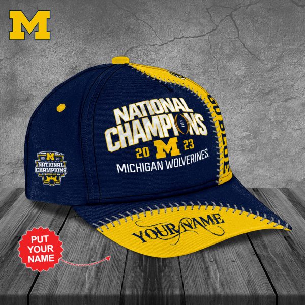 Personalized Michigan Wolverines Football Classic Cap - TANTN 4165