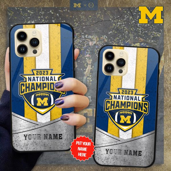 Personalized Michigan Wolverines Football Phone Case - TANTN 4130