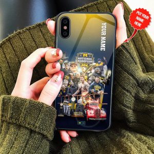 Personalized Michigan Wolverines Football Phone Case - TANTN 4262