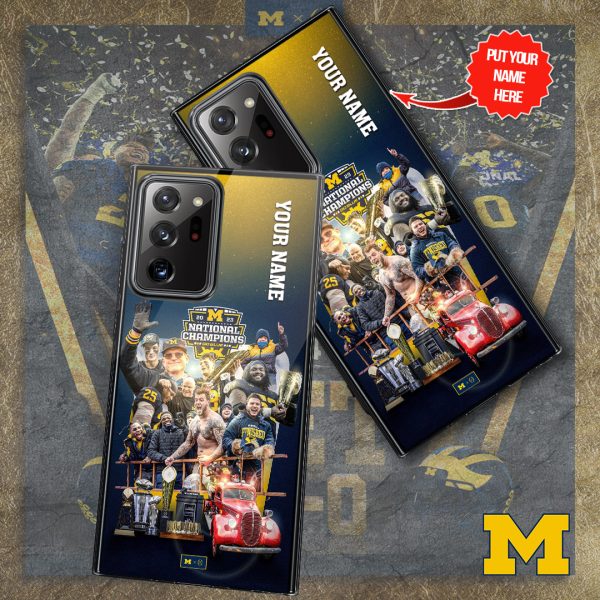 Personalized Michigan Wolverines Football Phone Case - TANTN 4262