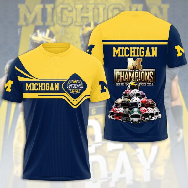 Michigan Wolverines Football 3D Apparel – MAITM 5530