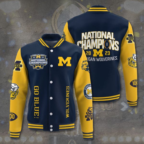 Michigan Wolverines Football Varsity Jacket - TANTN 4103