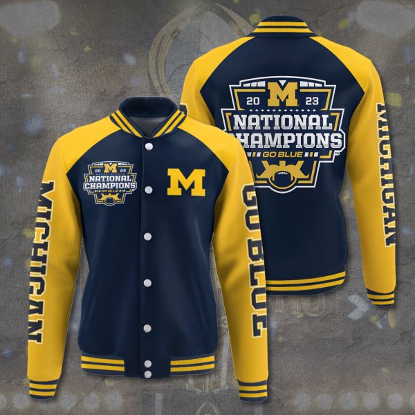 Michigan Wolverines Football Varsity Jacket - TANTN 4116