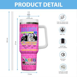 Personalized NKOTB 40oz Stanley Tumbler - VANDH 2340