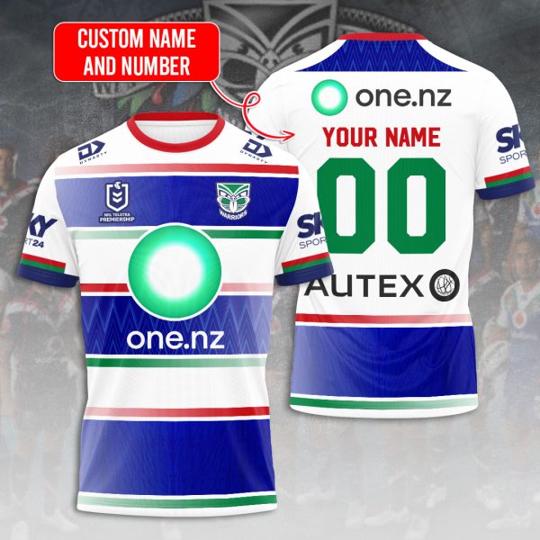 Personalized New Zealand Warriors 3D Apparel - VANDH 2092