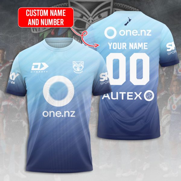 Personalized New Zealand Warriors 3D Apparel - VANDH 2094