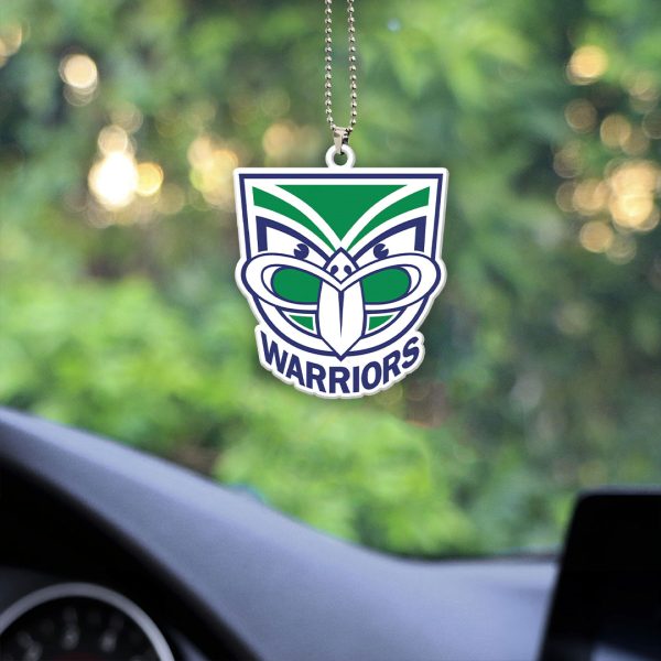 New Zealand Warriors Custom shape 1-sided Acrylic Car Ornament - TANTN 4347