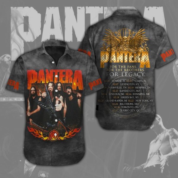 Pantera Short Sleeve Dress Shirt - NGHIAVT 1397