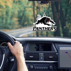 Penrith Panthers Custom shape 1-sided Acrylic Car Ornament - TANTN 4349