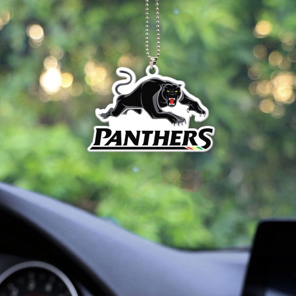 Penrith Panthers Custom shape 1-sided Acrylic Car Ornament - TANTN 4349