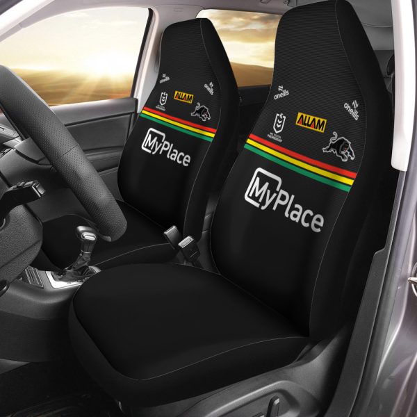 Penrith Panthers 2PCS Car Seat Cover - TANTN 4346