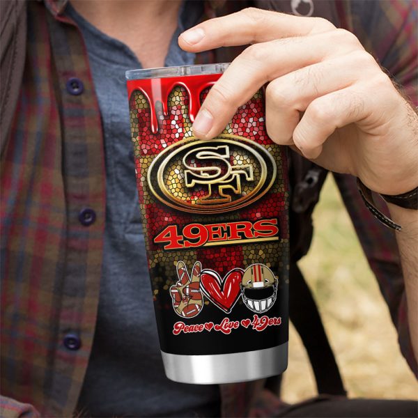 Personalized San Francisco 49ers Tumbler Cup - TANTN 4412