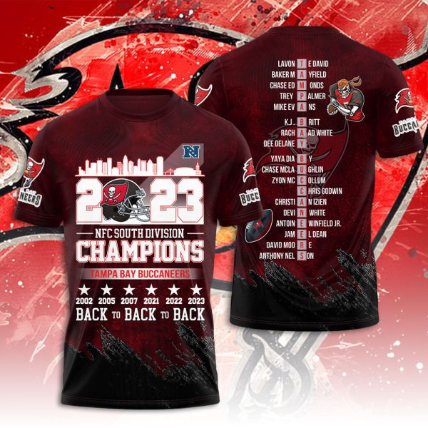 Tampa Bay Buccaneers 3D Apparel - NGHIAVT 1371