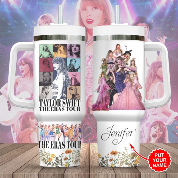 Personalized Taylor Swift 40oz Stanley Tumbler - HOATT 4276