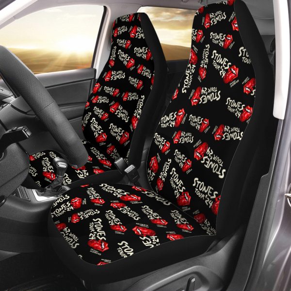 The Rolling Stones 2PCS Car Seat Cover - TANTN 4038