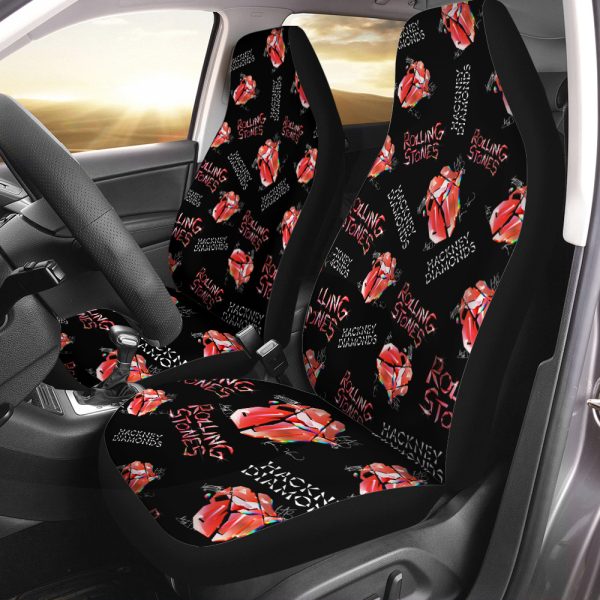 The Rolling Stones 2PCS Car Seat Cover - TANTN 4039