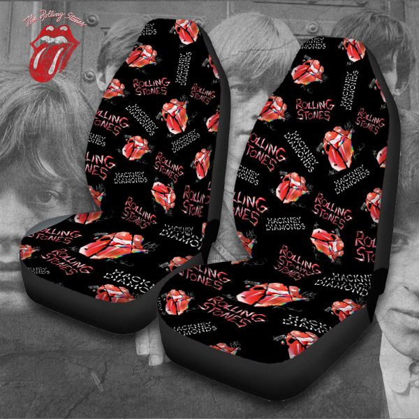 The Rolling Stones 2PCS Car Seat Cover - TANTN 4039