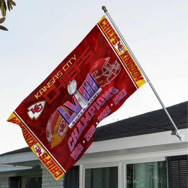 Kansas City Chiefs 3D House Flag - MAITM 5744