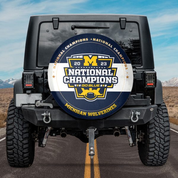 Michigan Wolverines Football Car Tire Cover - MAITM 5887