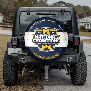 Michigan Wolverines Football Car Tire Cover - MAITM 5887