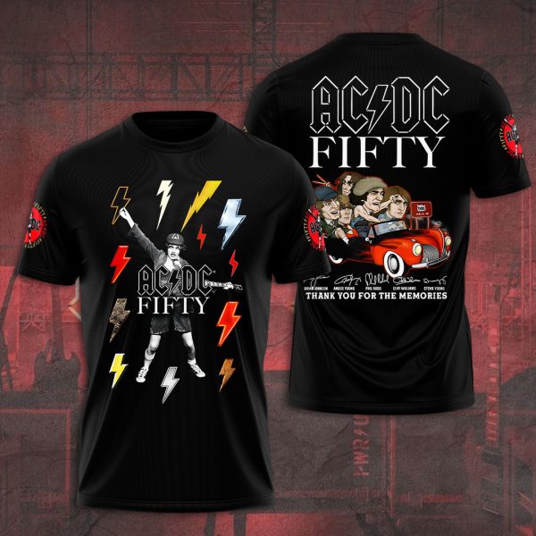 AC/DC 3D Apparel - TANTN 4570