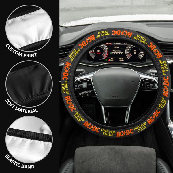 AC/DC Steering Wheel Cover - MAITM 5833