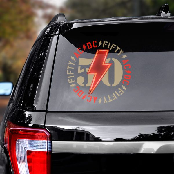 AC/DC 3D Decal - TANTN 4595