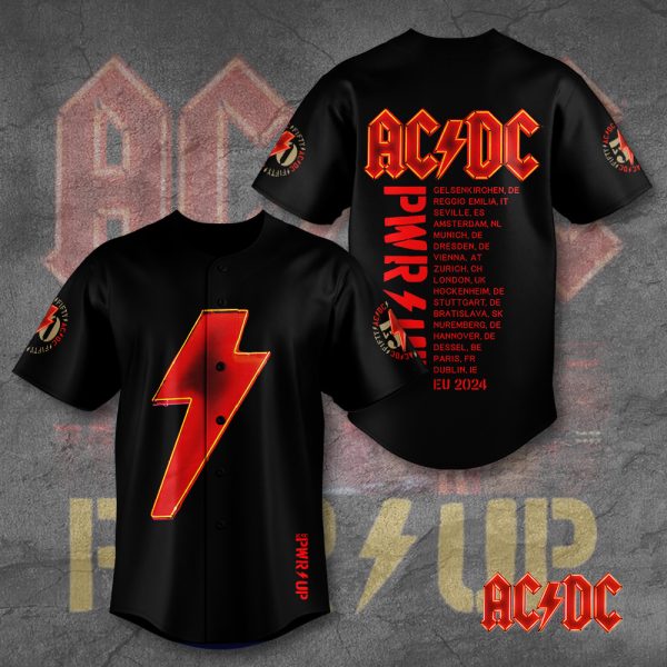 AC/DC Baseball Jersey - TANTN 4589