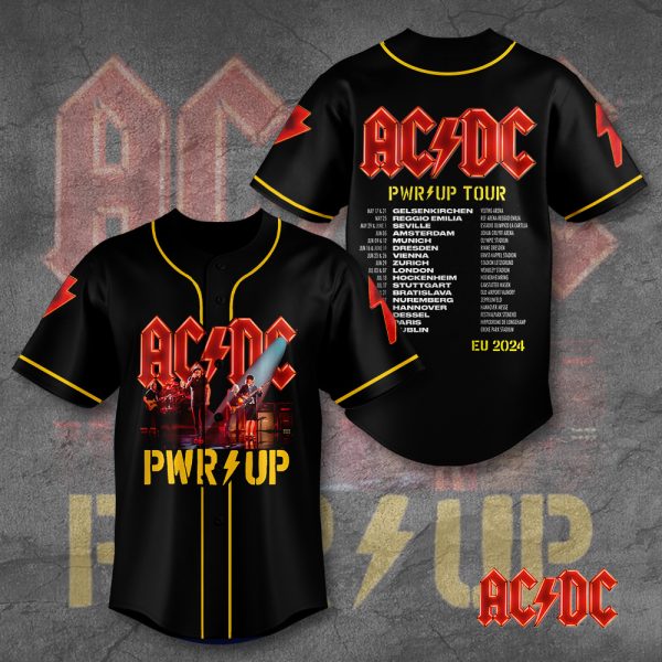 AC/DC Baseball Jersey - TANTN 4590