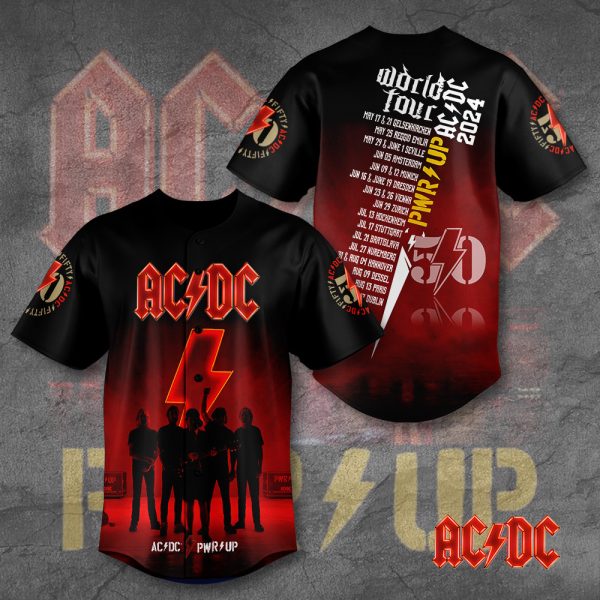 AC/DC Baseball Jersey - TANTN 4599