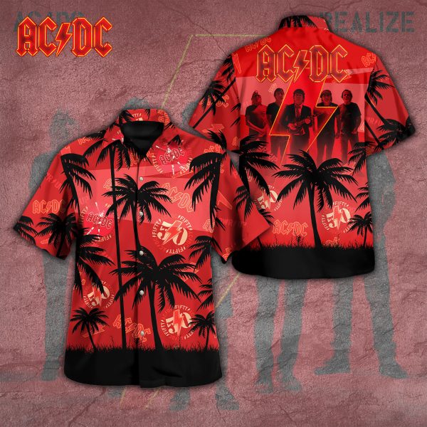 AC/DC 3D Hawaiian Shirt - TANTN 4828