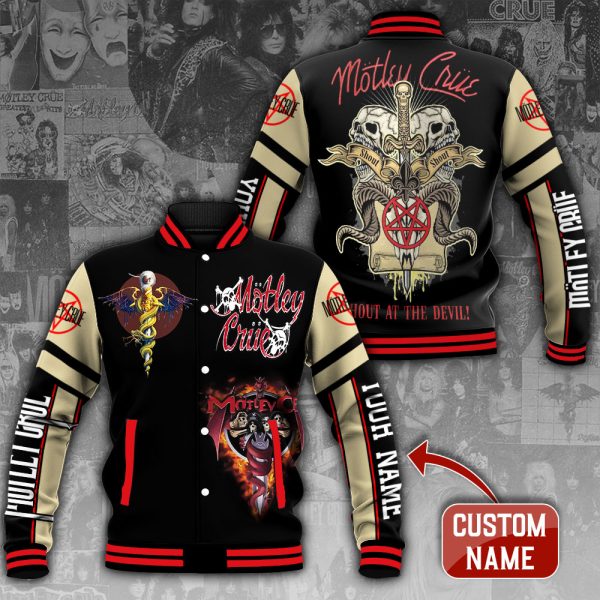 Personalized Mötley Crüe Varsity Jacket - ANHNV 3740