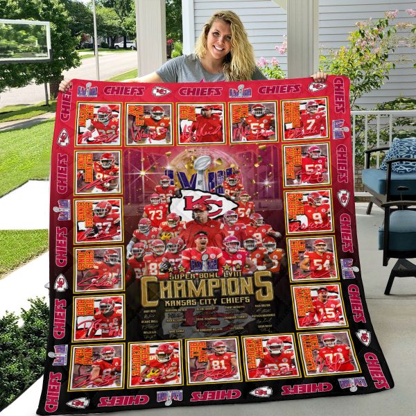 Kansas City Chiefs Quilt Blanket - ANHNV 3744