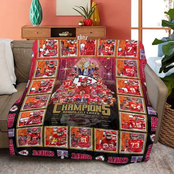 Kansas City Chiefs Quilt Blanket - ANHNV 3744