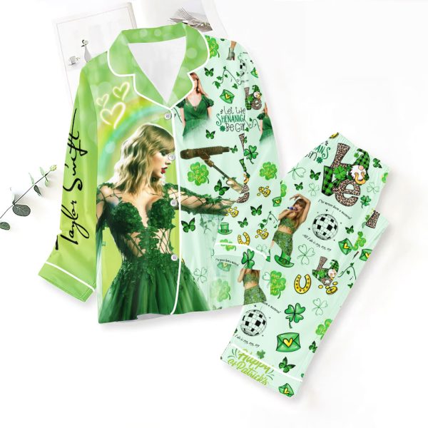 Taylor Swift Button Down Pajamas Set – ANHNV 3763