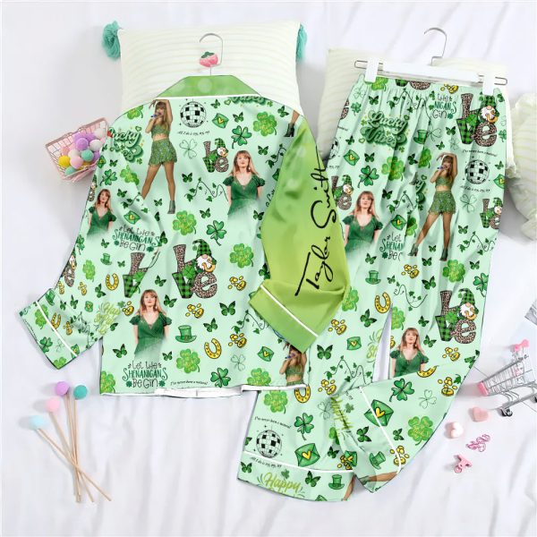 Taylor Swift Button Down Pajamas Set – ANHNV 3763