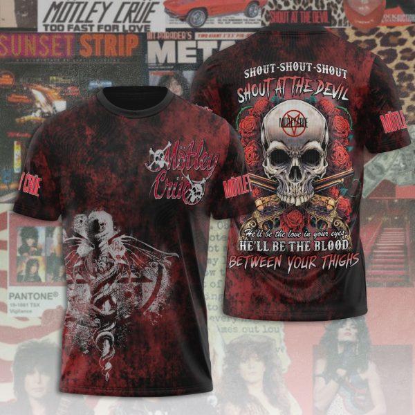 Mötley Crüe 3D Apparel - ANHNV 3775