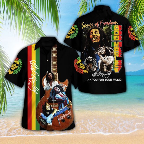 Bob Marley 3D Hawaii Shirt - ANHNV 3788