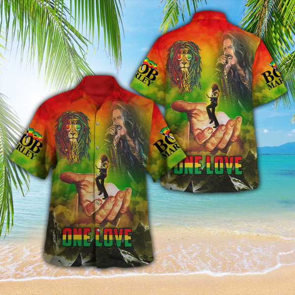 Bob Marley 3D Hawaii Shirt - ANHNV 3789