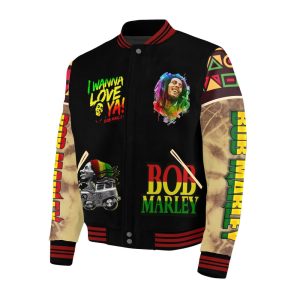 Bob Marley Varsity Jacket - ANHNV 3793