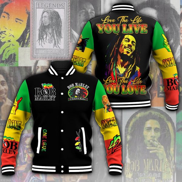 Bob Marley Varsity Jacket - ANHNV 3801