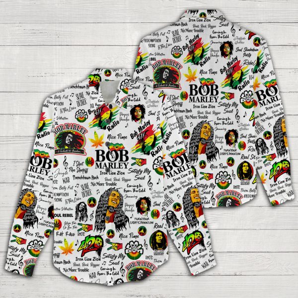 Bob Marley 3D Linen Shirt - ANHNV 3807