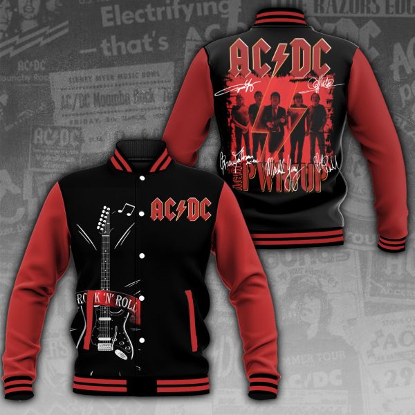 AC/DC Varsity Jacket - ANHNV 3808