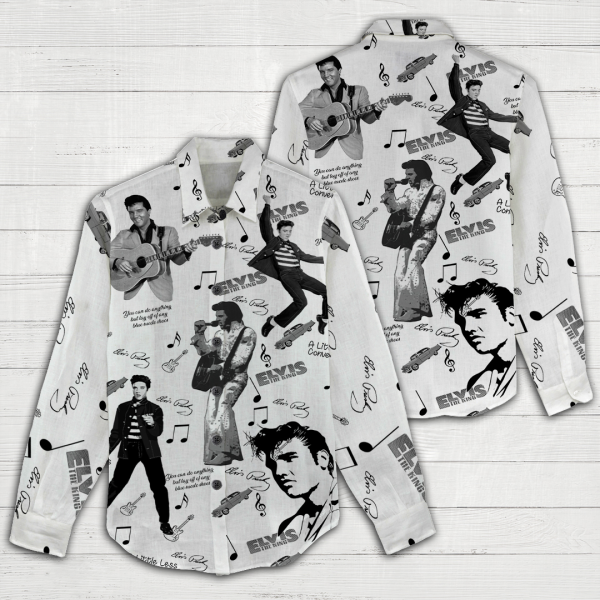 Elvis Presley 3D Linen Shirt - ANHNV 3825