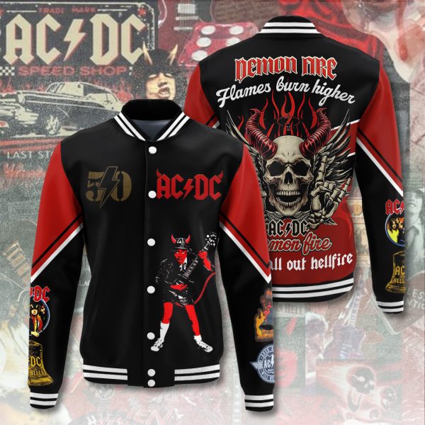 AC/DC Varsity Jacket - ANHNV 3827